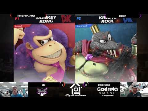 Panda Smash Monday 10/14/19 - LKD(DK) VS ProjectAngel(K. Rool)-  Heavies Round 2