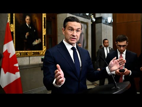 WATCH Poilievre reacts to Trump’s unjustified threat