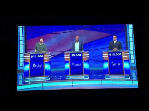 Double Jeopardy, Mason Maggio Day 3 - 3rd Daily Double (10/1/20)