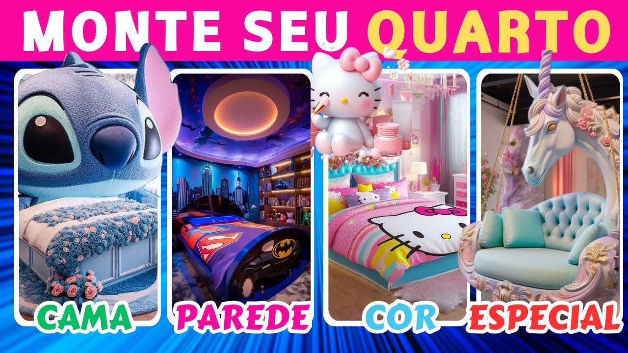 🛌✨  QUARTO DOS SONHOS 💭🎯 Jogo das Escolhas | Versão : itens luxuosos