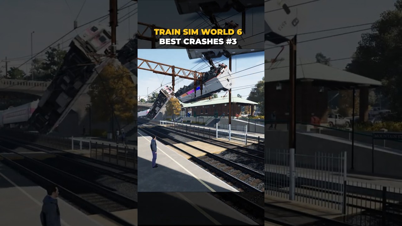 Train Sim World 6 Crash Compilation 🚆 Flying Trains & Funny Physics | Part 3
