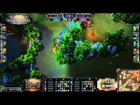 Dignitas vs Team SoloMid - Game 1 - Killing Spree - IPL League of Legends