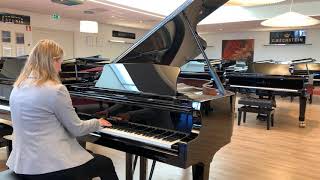 Video thumbnail for W. Hoffmann P-206 vleugel, klassieke muziek by Bolpianos