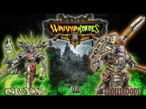 Warmachine & Hordes - Cryx (Goreshade 1) vs. Trollbloods (Madrak 3) - 75pt Battle Report