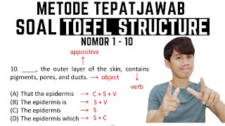 Download lagu Metode TEPAT Jawab Soal TOEFL Structure No 1-10 mp3