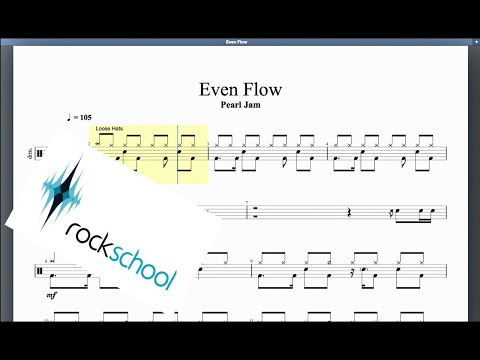 Even Flow Rockschool Classics Grade 6 Drums