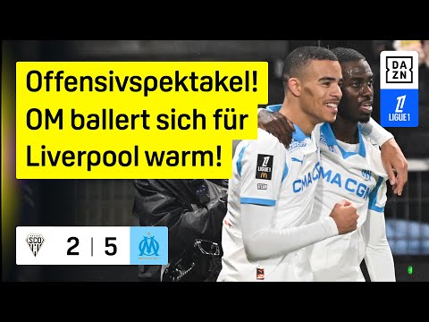 Angers SCO - Olympique Marseille | 18. Spieltag | Ligue 1 | DAZN Highlights