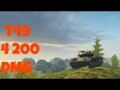 Wot blitz//T49-4200 DMG
