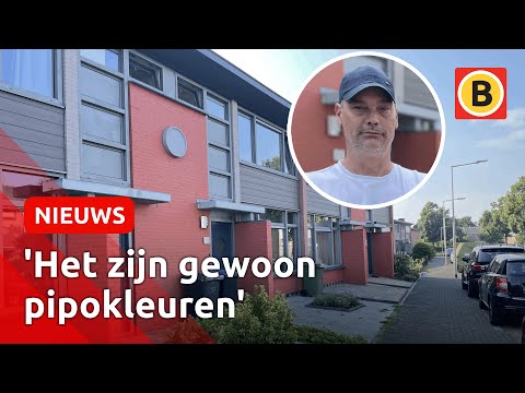 Woede om oranje geverfde huizen | Omroep Brabant