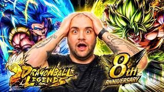(Dragonball Legends) Reaction to new Characters for the 8th anniversary 2026 / Part 1 #youtube #fyp