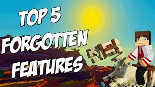 Top 5 Forgotten Minecraft Features