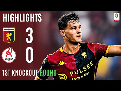 GENOA-VICENZA 3-0 | HIGHLIGHTS | Carboni and Stanciu On Target! | Coppa Italia Frecciarossa 2025/26