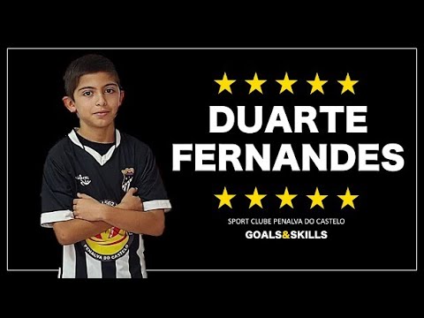 8 years old WONDERKID Duarte Fernandes - AMAZING goals & skills - fase regular sub10