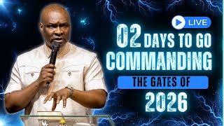 “COMMANDING THE GATES OF 2026 IF YOU DON'T PRAY THIS, 2026 WILL DRAIN YOU  APOSTLE JOSHUA SELMAN”