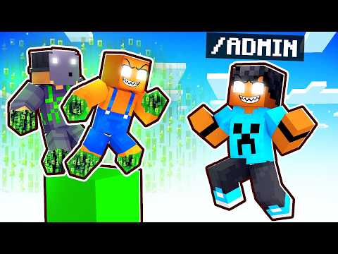 Usando COMANDOS DE ADMIN em UM BLOCO APEENAS PARA HACKERS!