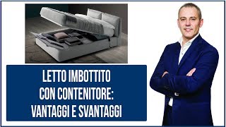 Letto con contenitore