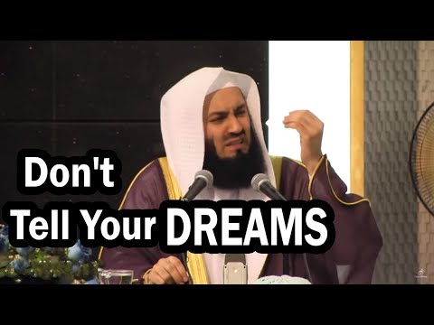 Why You Shouldn’t Tell People about Your Plans & Dreams? By Mufti Menk