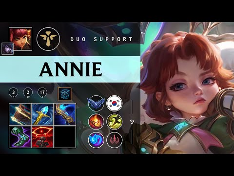 Annie Support vs Rakan - KR Diamond Patch 26.01
