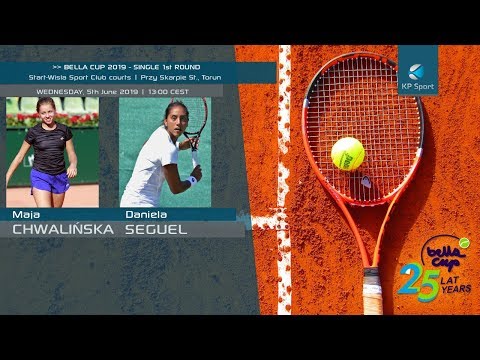 Maja CHWALINSKA (POL) vs Daniela SEGUEL (CHI) / Bella Cup 2019 / 1st Round Single