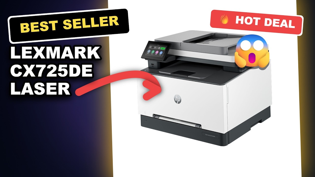 Lexmark CX725de Laser Multifunction Printer Honest Review — Color Printing Made Easy in 2024