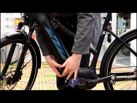 E Bike Akkuentnahme Diamant Rahmen