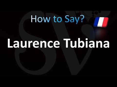 How to Pronounce Laurence Tubiana (French)