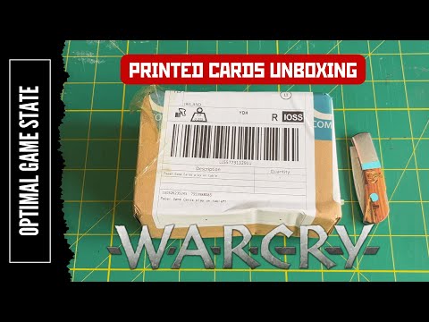 Warcry - Printed Cards Unboxing