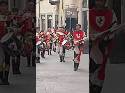 Sfilata per la Giostra del Saracino - Arezzo #arezzo #giostradelsalacino