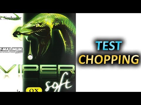 Chopping test DR NEUBAUER Viper Soft OX on RED + BLACK Kazak C