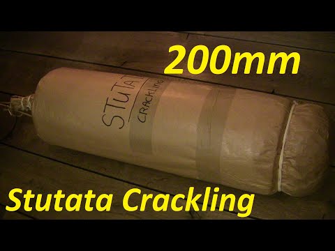 200mm Cylinder Shell - Stutata Crackling + Contrabombe