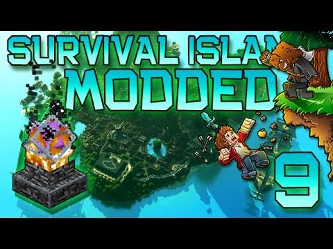 Minecraft: Modded Survival Island Let's Play w/Mitch! Ep. 9 - Healing Towers!