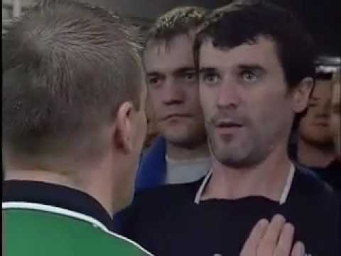 Roy Keane and Patrick Vieira fight in tunnel at Highbury
