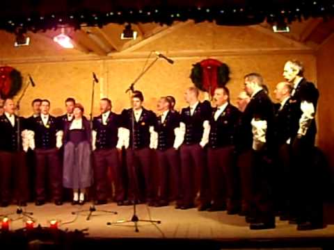 Jodlerklub Schwarzenbach am Weihnachtsmarkt Huttwil 2011