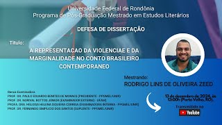 Banca de Defesa - RODRIGO LINS DE OLIVEIRA ZEED