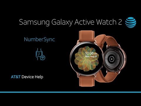 Learn how to ATT Number Sync On Your Samsung Galaxy Watch Active2 | AT&T Wireless