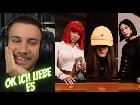 DIE 3 ZUSAMMEN 😍🤯 KATJA x ELIF x LUNA - HIGHWAY LIVE SESSION - REACTION