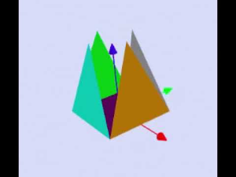 Net Triangular Pyramid