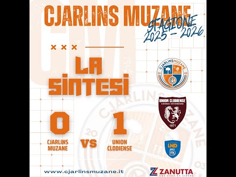 LA SINTESI DI CJARLINS MUZANE-UNION CLODIENSE
