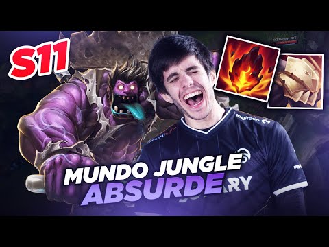 MUNDO JUNGLE ABSURDE EN S11 - Mundo Jungle SoloQ S11