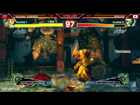 Stunfest 2015/USF4 : AMV.Gamerbee vs Bonchan - CPT 2015 -  Semi Losers (Top 8)