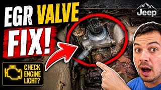 2007-2011 Jeep Wrangler JK/JKU EGR valve replacement.