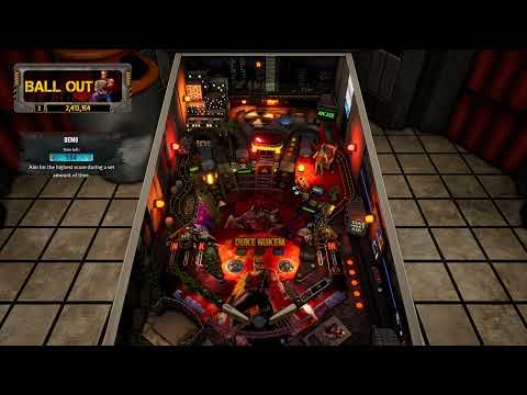 Pinball M Demo - Duke Nukem's Big Shot Pinball
