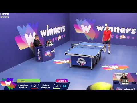 WINners CUP table 2  09.09 Kolomiets Vladimir - Ziakun Aleksandr  16:00