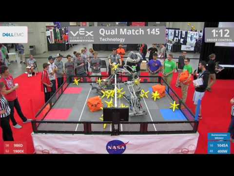 2017 VRC Tech Q145 - 986D 1900X vs 1045A 400W - 25 to 28