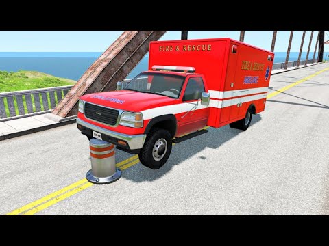 Cars vs Bollards Sa Beamng Nation – BeamNG.Drive