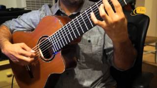 Video thumbnail for Ortega Guitars presents :Javier Reyes with JRSM-RWC 8string signature model by Ortega Guitars