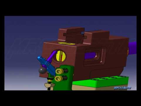 Universal Ballistic Receiver - CATIA DMU CAD