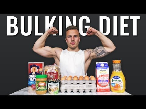 My Bulking Diet (FULL DAY OF EATING)