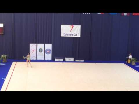 Staykova Sara (BUL) Club Finals Kalamata Cup 2014