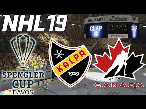 NHL 19 SPENGLER CUP - Spiel 07: KalPa Kuopio Hockey Oy - Team Canada
